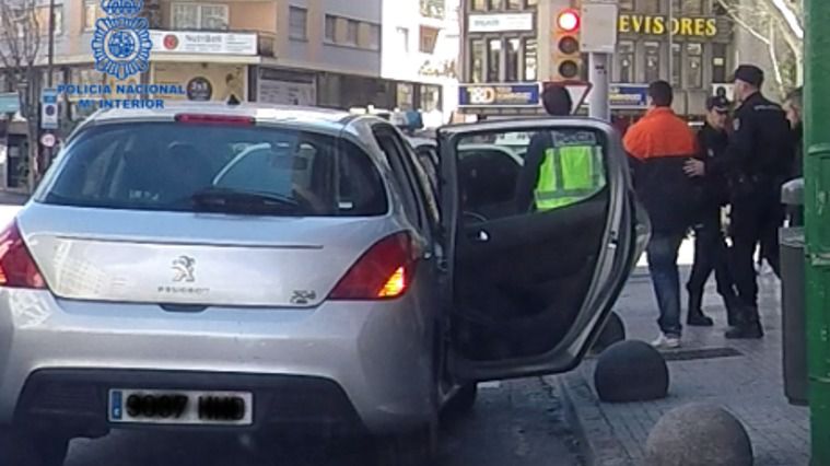 Momento de la detención
