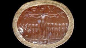 Moneda crucifixion