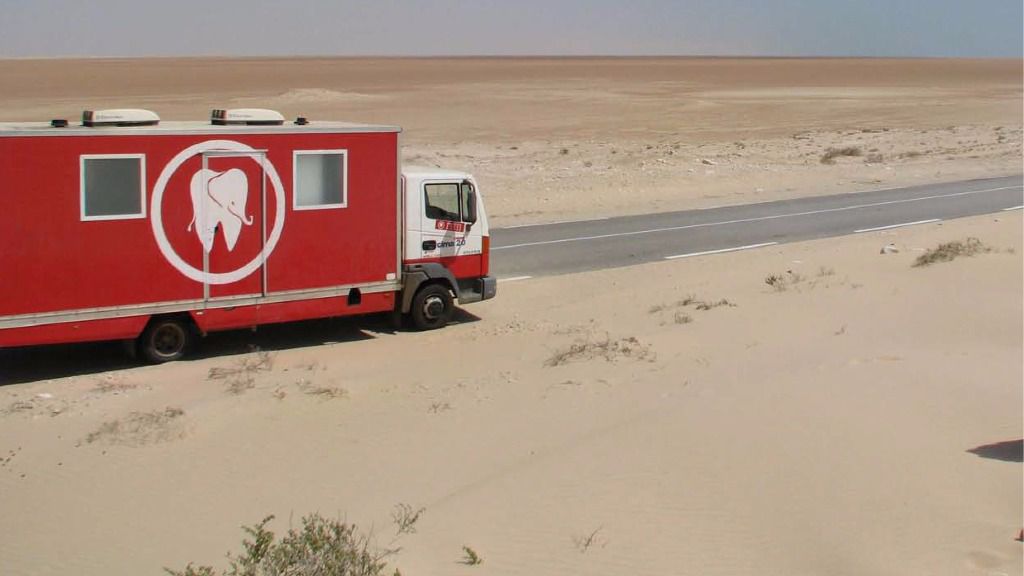 Dentistas sobre ruedas