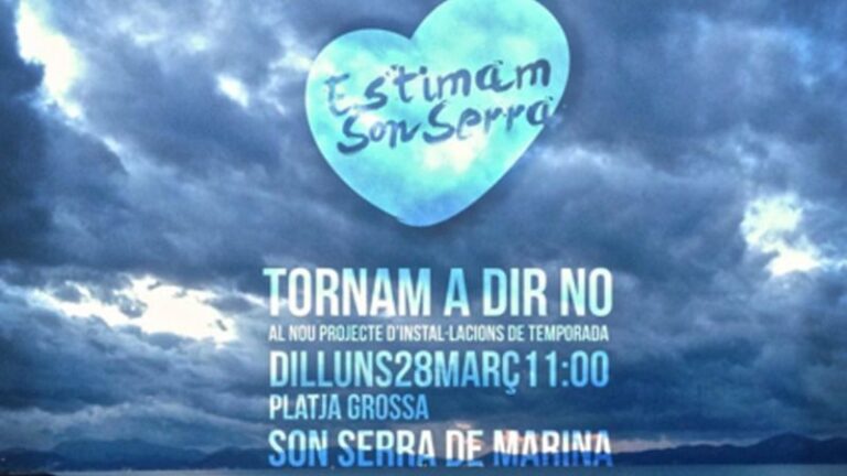 Cartel de la protesta