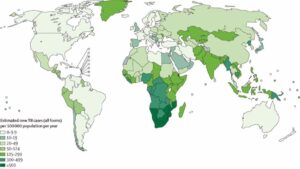 Mapa tuberculosis