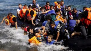 Barca refugiados