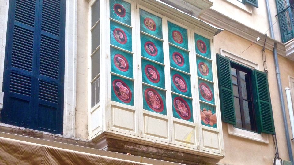 La obra se expone en "El Mirador"
