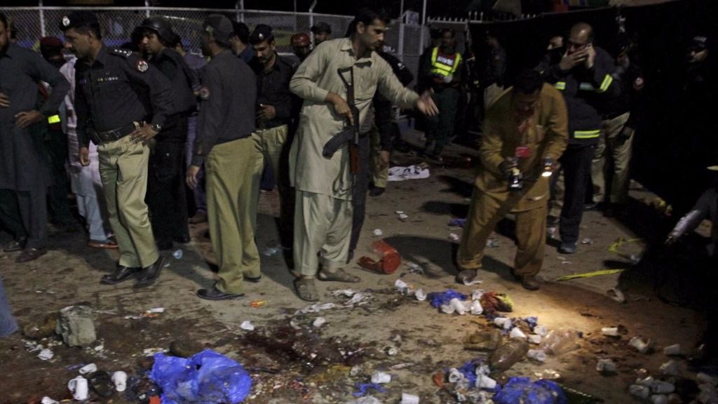 Atentado parque infantil