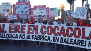 Manifestaci&oacute;n Coca-Cola