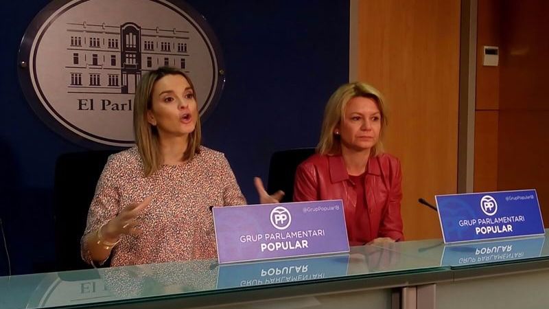 Marga Prohens y Núria Riera