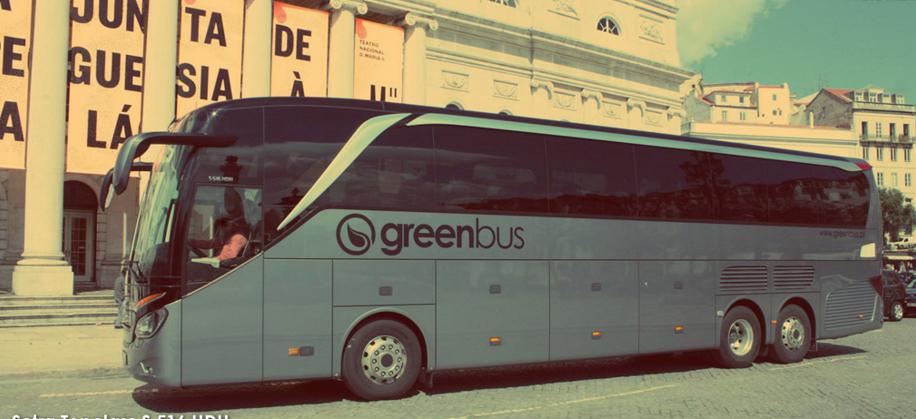 Autocar de transporte turístico de Greenbus