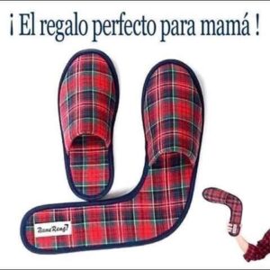Viral pantufla boomerang