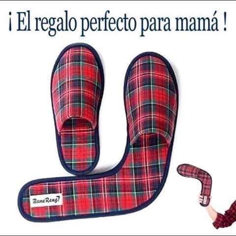 Viral pantufla boomerang