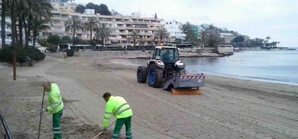 La playa de Talamanca ha sido una de las acondicionadas