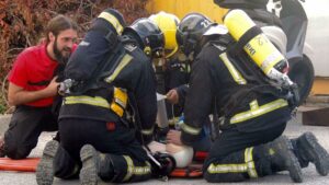 Los bomberos de Eivissa realizaron pr&aacute;cticas de reanimaci&oacute;n cardiopulmonar
