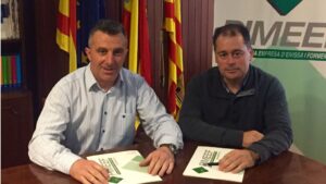 Imagen de los presidentes de Pimeef y Pime Formentera