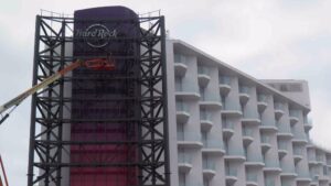 pantalla exterior hard rock hotel ibiza