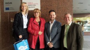 Los concejales Carmen Ferrer, Mariano Juan, Carmen Vidal y Emeterio Moles