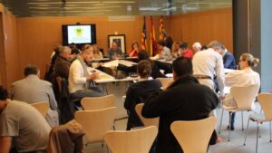 Pleno del Ayuntamiento de Santa Eul&agrave;ria del mes de abril