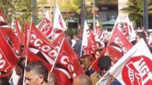 "Contra la pobreza salarial y social, trabajo y derechos".