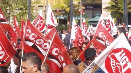 "Contra la pobreza salarial y social, trabajo y derechos".