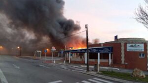 Incendio en Son Bou