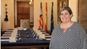 Imagen de la consellera Camps