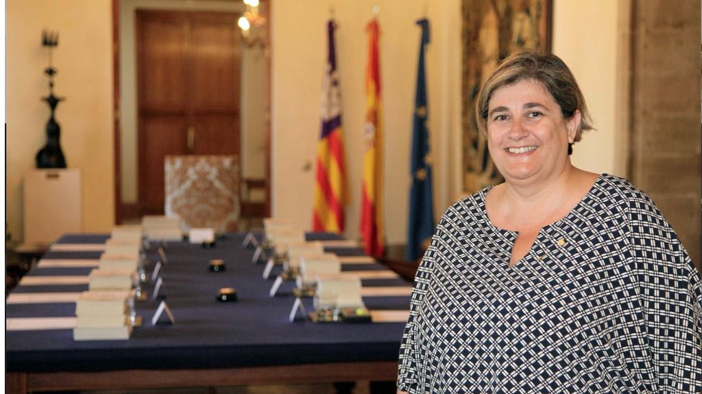 Imagen de la consellera Camps