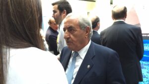 Juan Jos&eacute; Hidalgo en un acto de Air Europa esta semana en Madrid