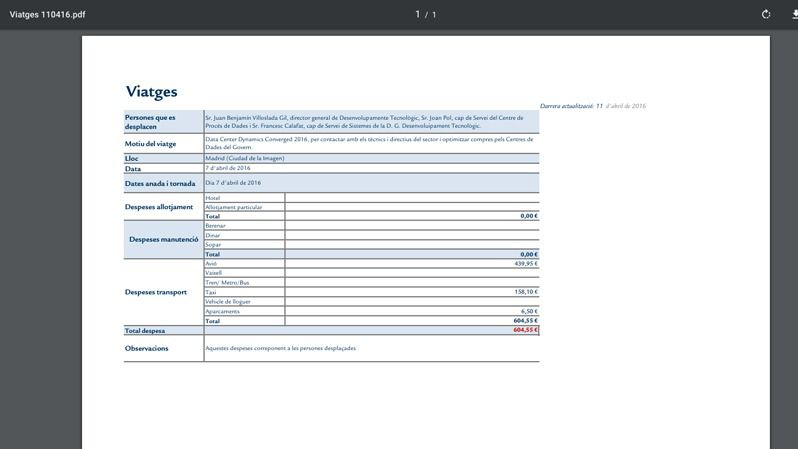 transparencia web