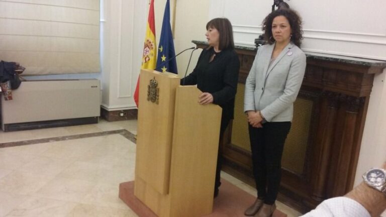 La presidenta y la consellera de Hisenda