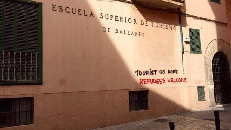 pintada palma turistas