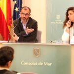 Biel Barcel&oacute; junto a Pilar Costa