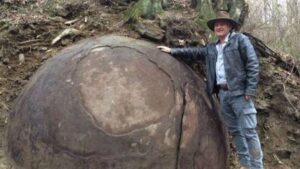 Imagen de la misteriosa piedra