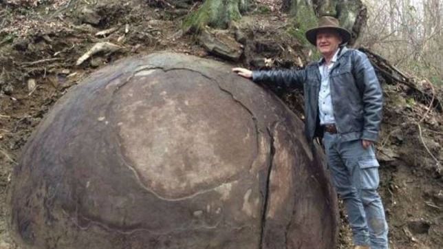 Imagen de la misteriosa piedra