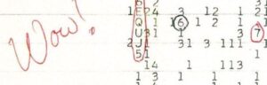Imagen del misterioso mensaje