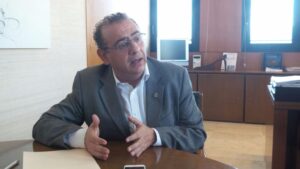 El alcalde de Calvi&agrave;, Alfonso Rodr&iacute;guez