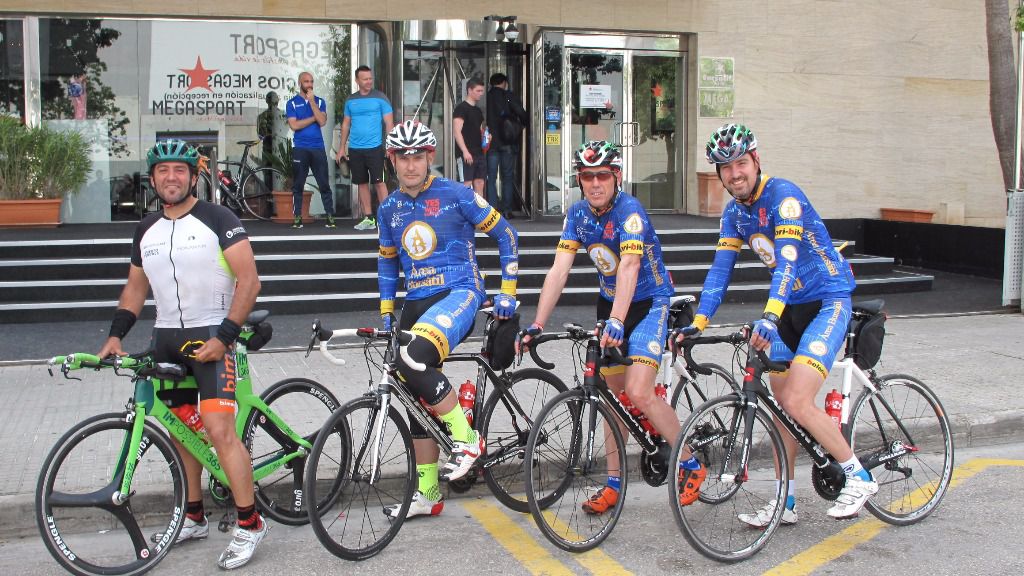 José Manuel López, David Mellado, José M. Díaz y Sebas Pardo
