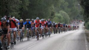 Imagen de la marcha cicloturista de Mallorca