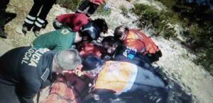El hombre ha recibido asistencia sanitaria antes de ser trasladado en helic&oacute;ptero