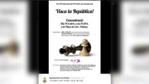 Cartel del acto