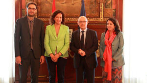 Catalina Cladera en el Consejo Fiscal y Financiero junto a otros representantes de CCAA