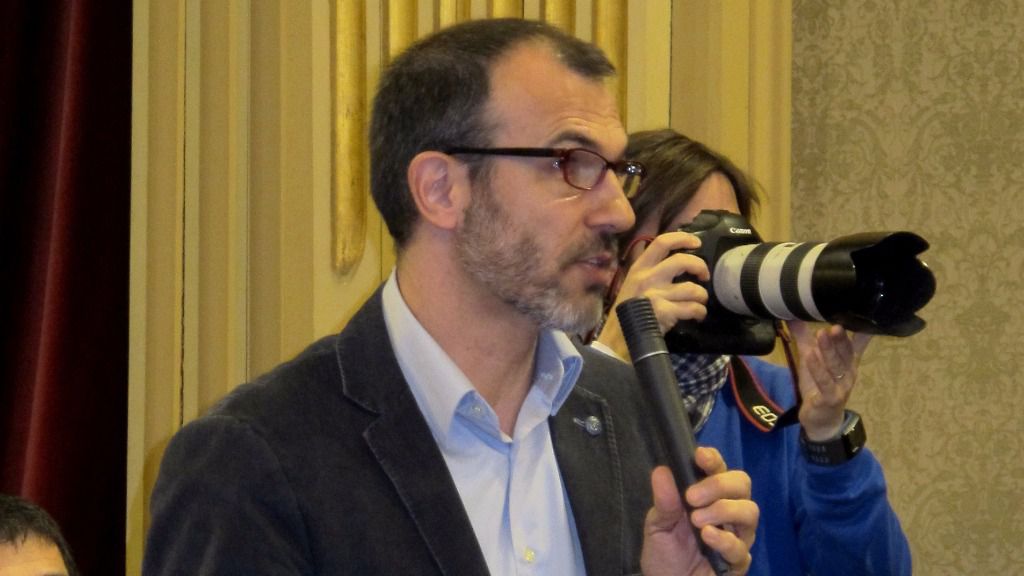 El vicepresidente Biel Barceló en el Parlament
