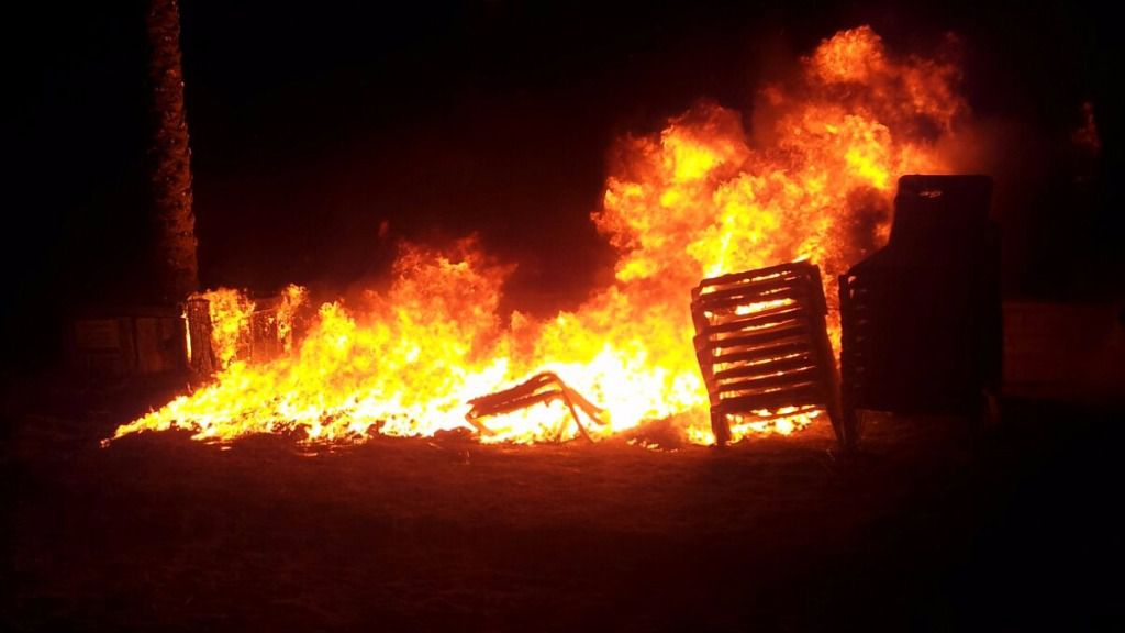 incendio hamacas sant antoni