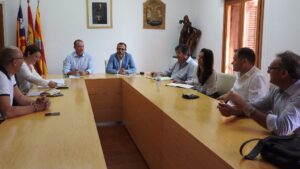 Barcel&oacute; y Carbonell en el Consell de Formentera