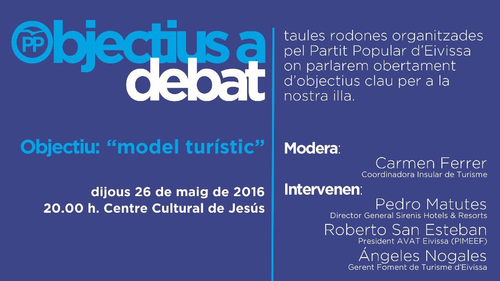 En el primer debate participan expertos en turismo