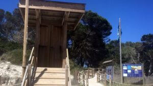 torre socorrista playa ses salines eivissa