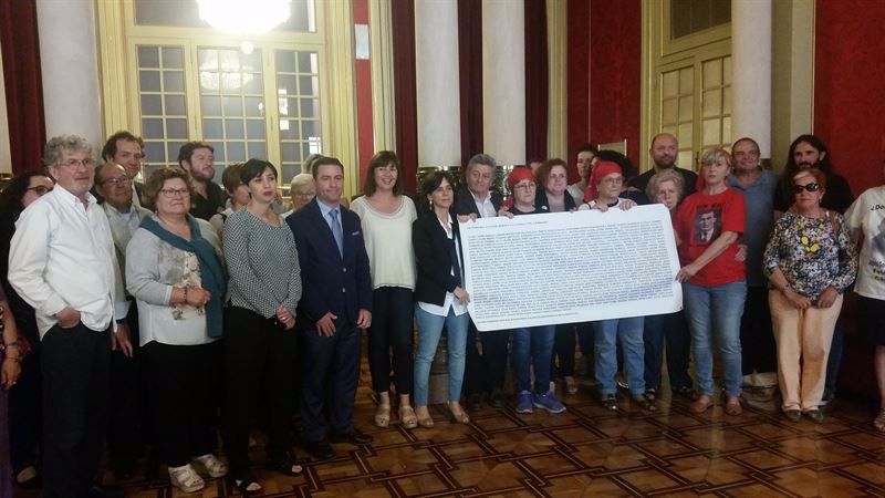 Imagen con todos los partidos en la Cámara autonómica