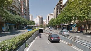 Imagen del t&uacute;nel en el que han ocurrido los hechos
