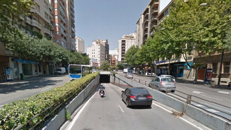 Imagen del túnel en el que han ocurrido los hechos