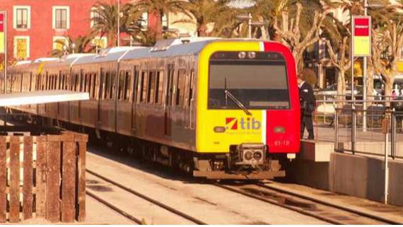 Imagen de archivo de uno de los trenes de la red