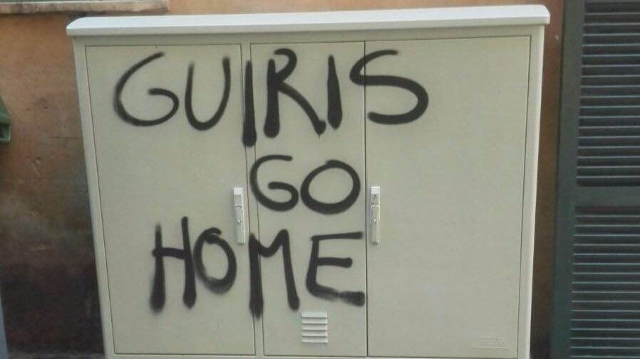 Una de las pintadas aparecidas