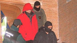 Romanov el d&iacute;a de su detenci&oacute;n