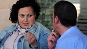 Cati Mora en la entrevista para mallorcadiario.com